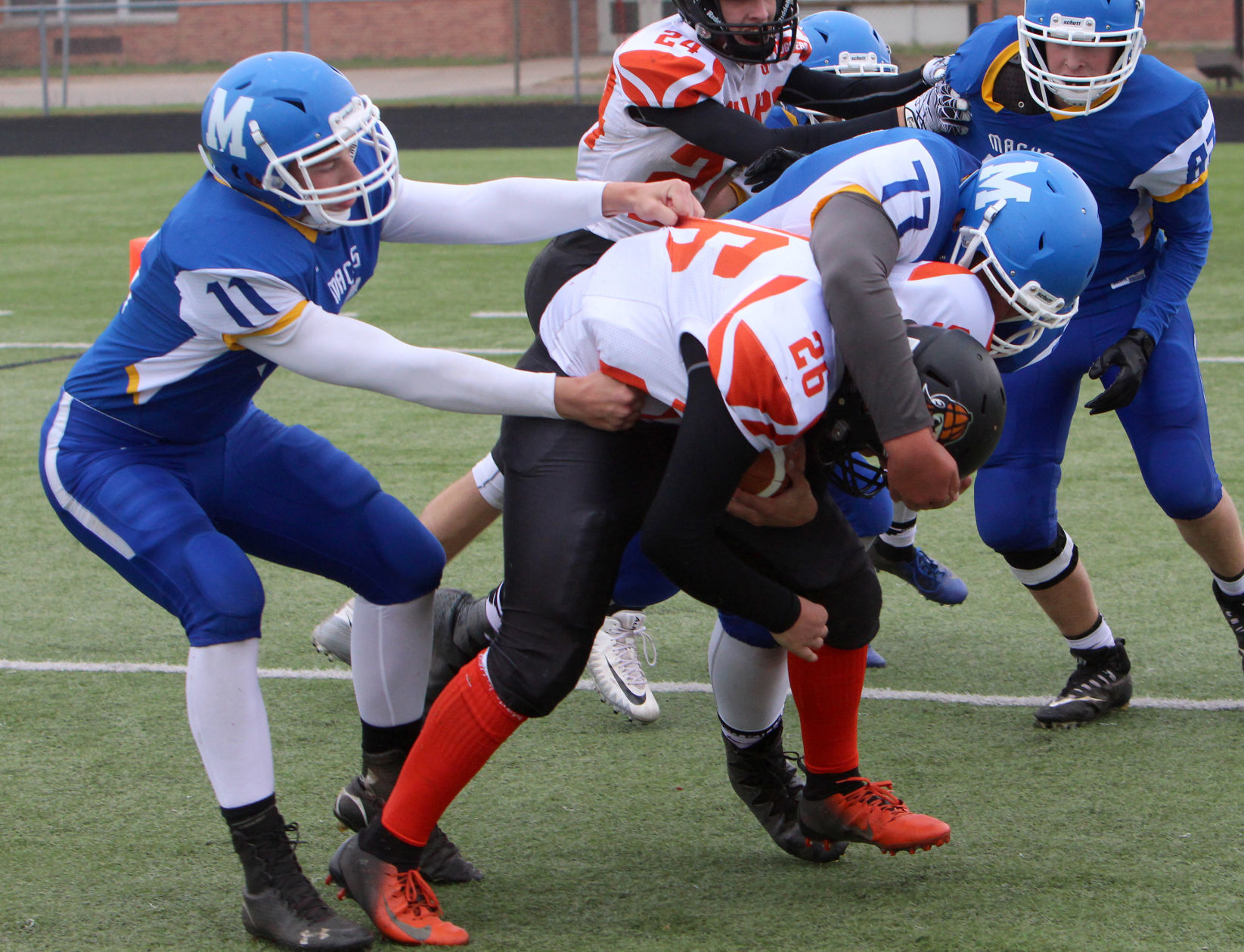 Phillips at McDonell football 9-29-18